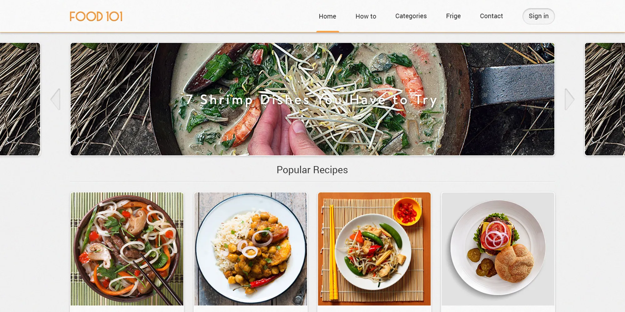food-101-recepies-website-user-interface-design-home-page-preview