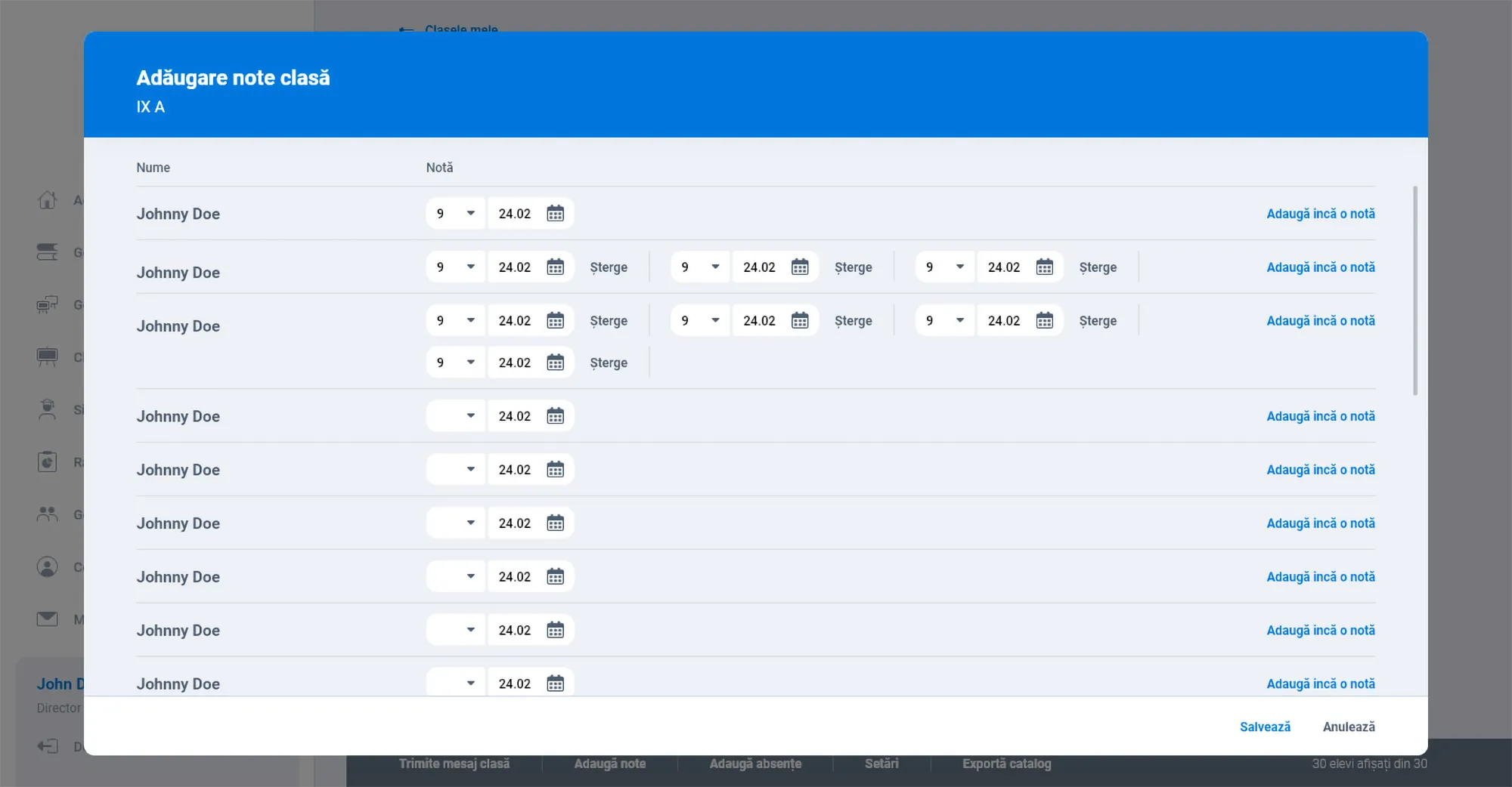 school-management-web-application-school-principal-user-add-class-grades-design