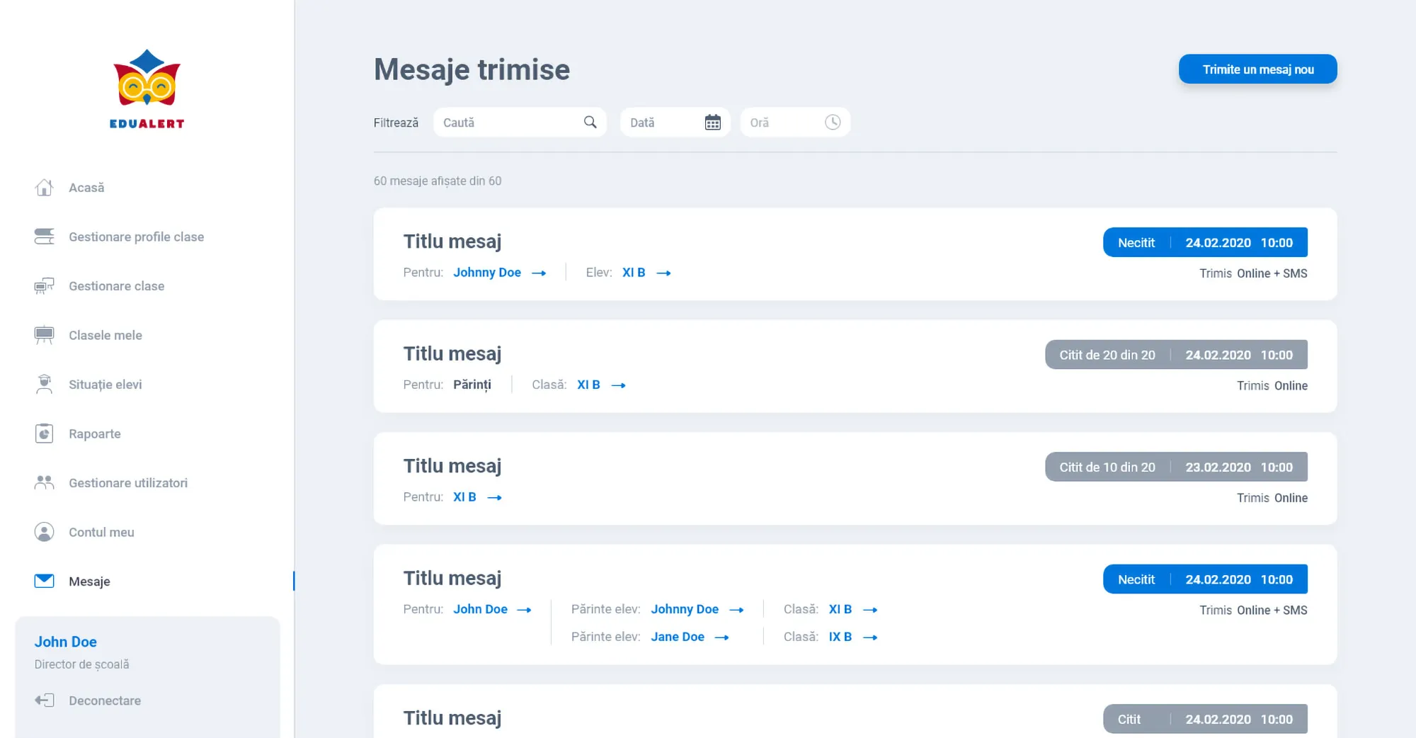school-management-web-application-school-principal-user-send-messages-design