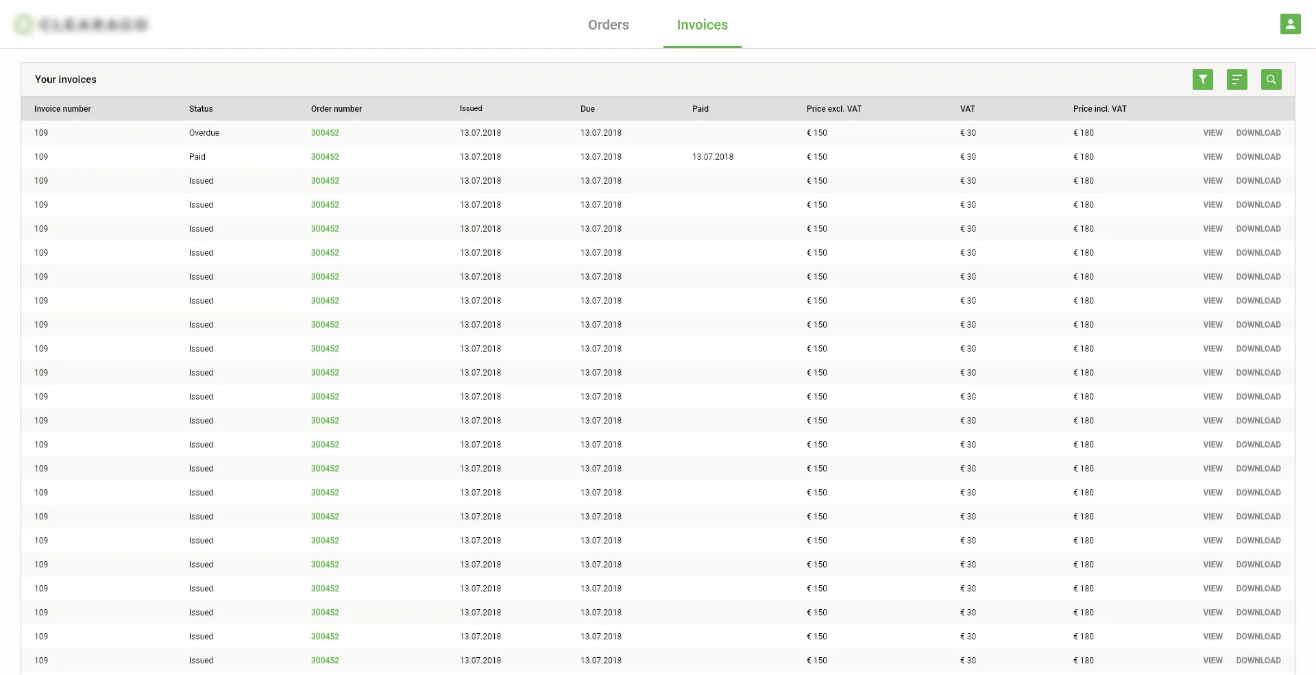 waste-disposal-management-web-application-customer-user-invoice-list-design