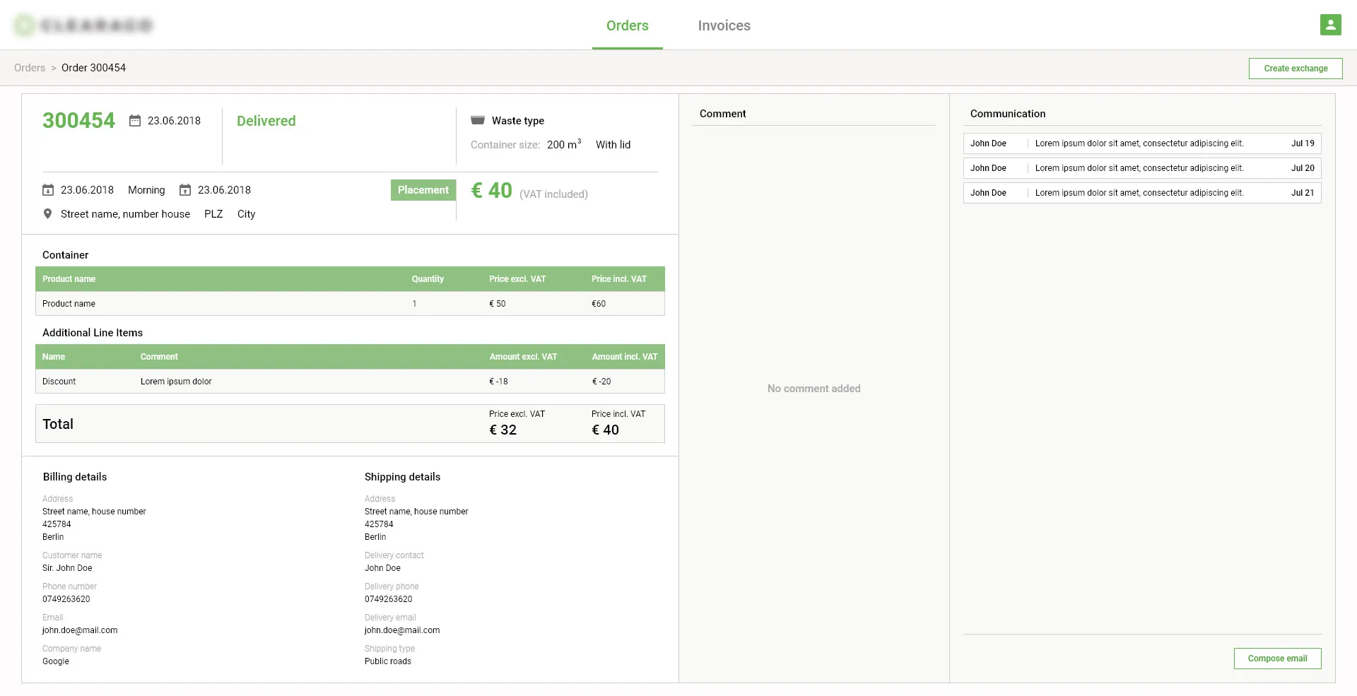 waste-disposal-management-web-application-customer-user-order-design