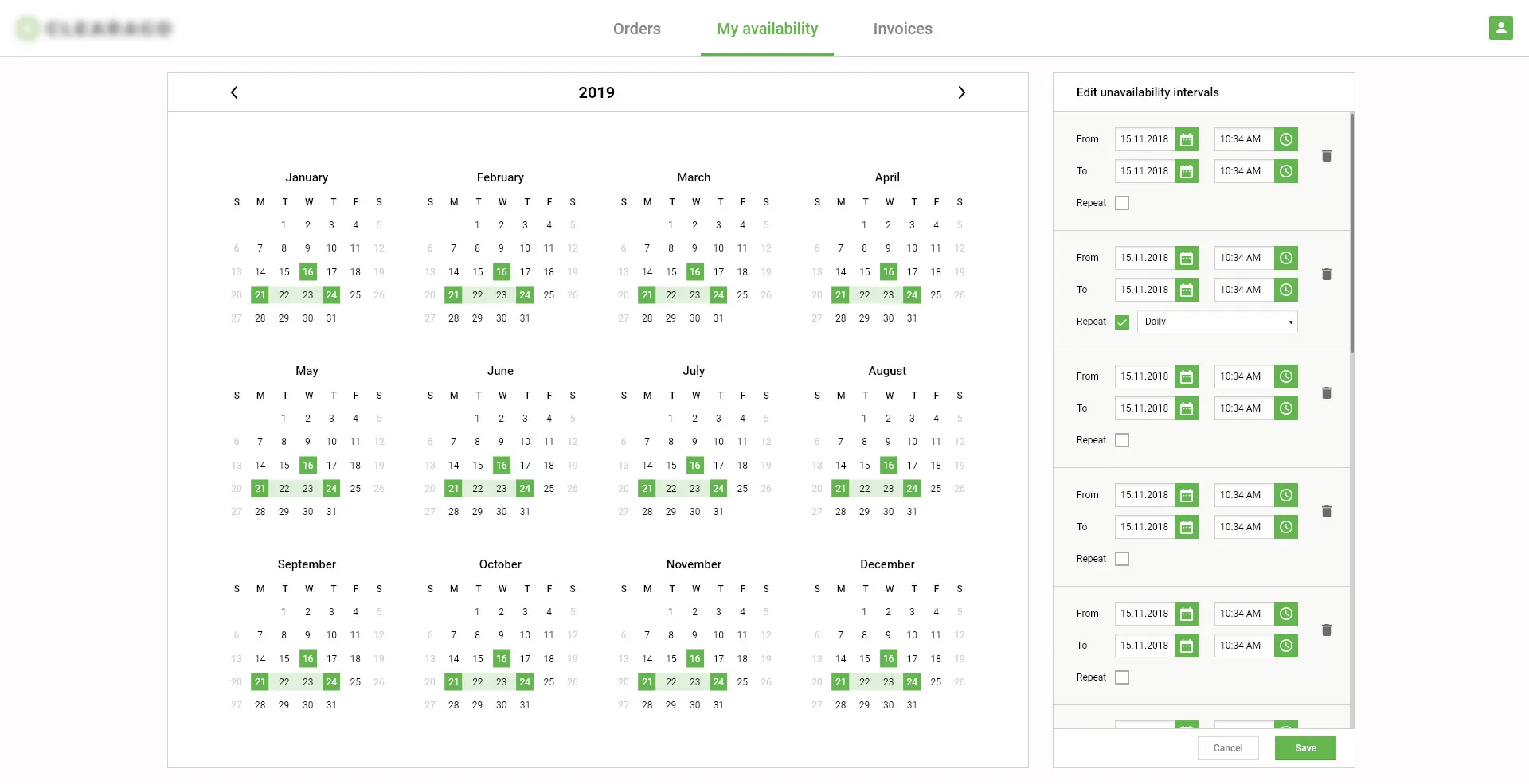 waste-disposal-management-web-application-partner-user-my-availability-design