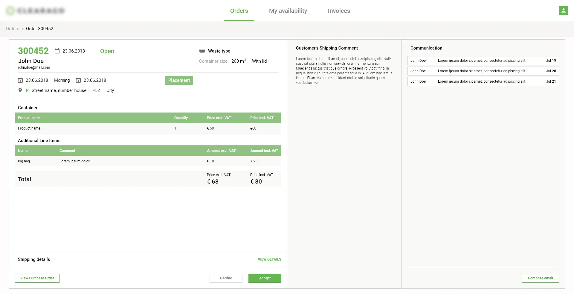 waste-disposal-management-web-application-partner-user-order-design